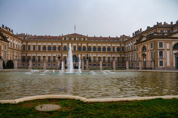 Obraz premium Historic Villa Reale at Monza, Italy