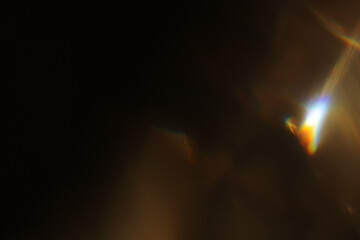 Prismatic Luxury Gold Overlays – High-resolution abstract light and golden bokeh textures....