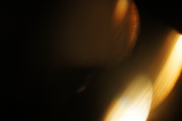 Prismatic Luxury Gold Overlays – High-resolution abstract light and golden bokeh textures....