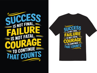 Motivational Awesome Typography T-shirt Design, Poster Design.