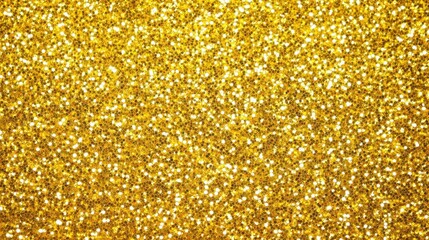 Golden Glitter Texture