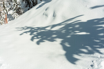 Obraz premium Mountain views in Andorra on a sunny winter day 