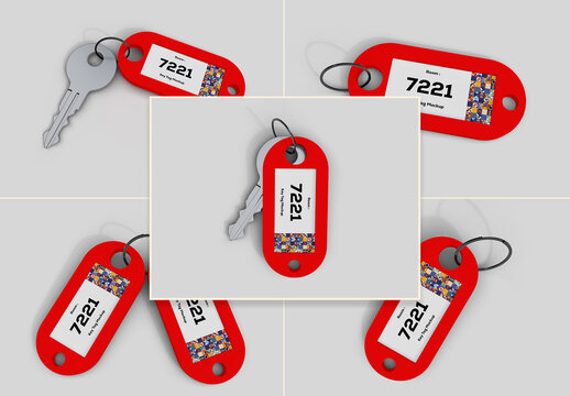 Key Tag Mockup