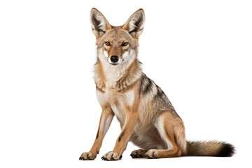 Obraz premium Jackal sit wildlife animal mammal.