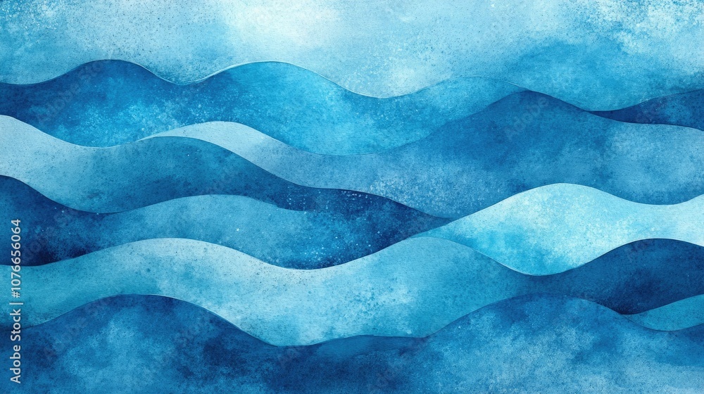 Poster mesmerizing abstract background featuring a dynamic and flowing pattern of turquoise and blue waterc