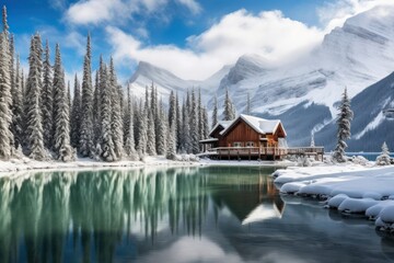 Obraz premium Beautiful view architecture landscape mountain.