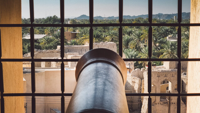 Nizwa, Oman, Nizwa Fort, most popular fort in Oman, former capital, trading center, hostorical site, ancient fort