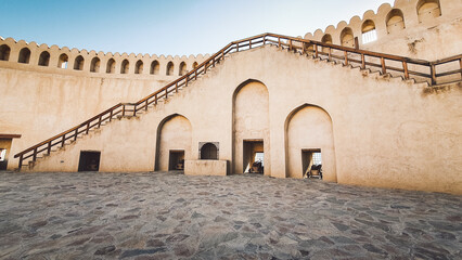 Nizwa, Oman, Nizwa Fort, most popular fort in Oman, former capital, trading center, hostorical site, ancient fort