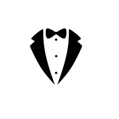 tuxedo silhouette 
