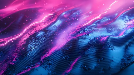 Dark cyberpunk texture with glowing light beams, futuristic lines, and high-tech elements, creating a dramatic and immersive scene