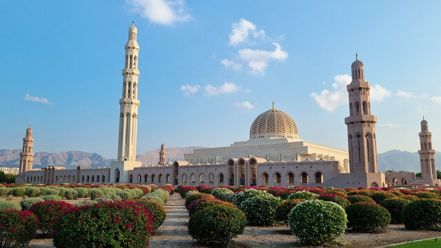 Muscat, Oman, Sultan Qaboos Grand Mosque