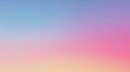 Fototapeta premium A serene gradient of pastel colors transitioning from blue to pink at dusk, creating a calming atmosphere in nature