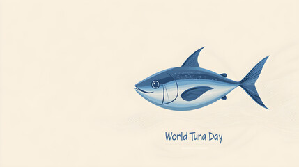 May 2 World Tuna Day,  Tuna Fish for Conservation and Awareness ,  AI GENERAT .
