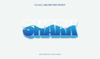 SHARK text effect
