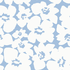 Vintage Floral Seamless Pattern. Seamless simple floral with wavy striped background.geometric distressed  Vector damask illustration with leaves. Decorative botanical 