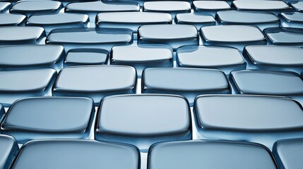 Obraz premium Smooth and Reflective Glass Tiles Arranged in an Intricate Pattern Creating a Modern and Elegant Surface Ideal for Various Design Concepts and Projects