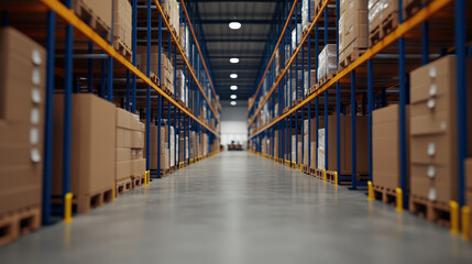 Overview of Innovative Smart Warehouse Featuring Advanced IoT Technology with Efficient Storage Solutions and Modern Logistics Management System