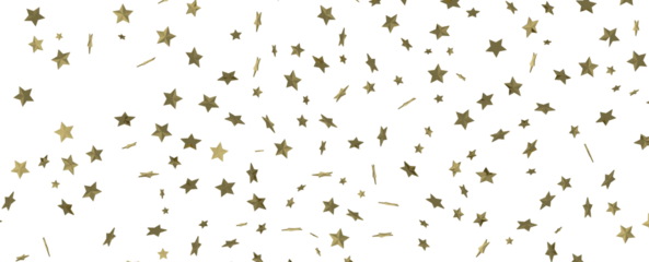 Cascading Christmas Constellations: Brilliant 3D Illustration Showcasing Falling Festive Star Patterns