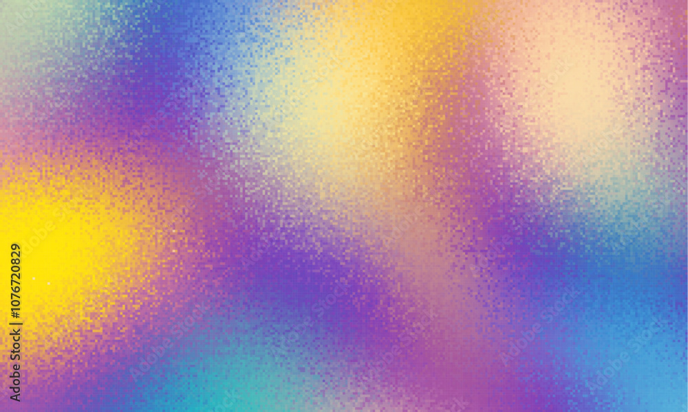 Poster color gradient background, abstract orange grain gradation texture, vector pink noise texture blur a