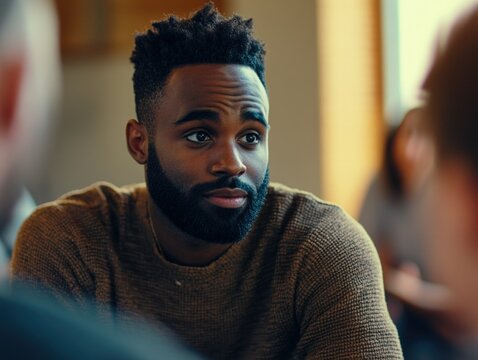 Introspective Conversation at a Restaurant