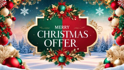 exciting christmas offers and celebrate the festive season with joyful deals and discounts