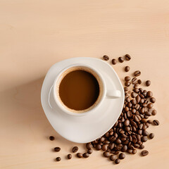 Fototapeta premium Xícara de café.