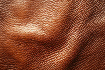 Fototapeta premium Genuine leather texture backdrop, showcasing rich grains and subtle variations, ideal for design projects and creative applications