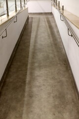 Pedestrian path in the city park.