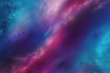 Obraz premium Vibrant Gradient Textures with Abyssal Blue Ruby and Azure Pastels in Magical Fantasy Art Panel