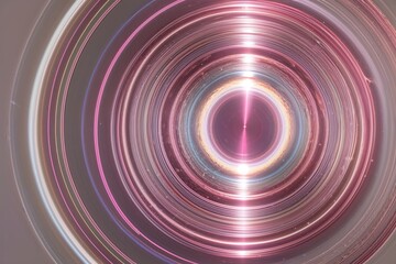 Obraz premium Vibrant Flare Ripple with Bright Flash and Soft Glow on Transparent Background