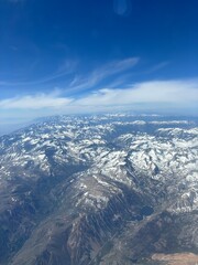 Fototapeta premium view from airplane 