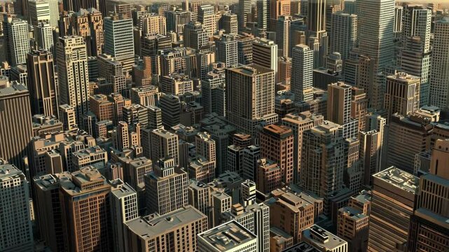 3d city map