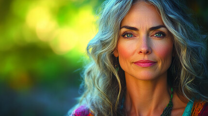 Naklejka premium Photo of a woman practicing meditation