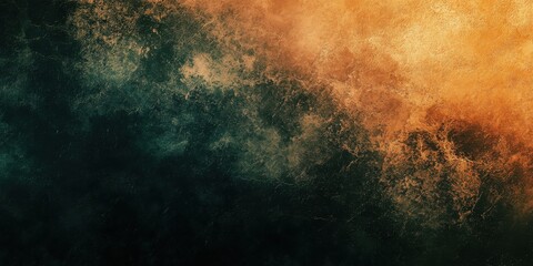 Fototapeta premium A striking display of blue and orange colors merge seamlessly, creating an abstract texture that evokes a sense of energy and vibrancy, drawing the viewer’s attention to its depth and richness.
