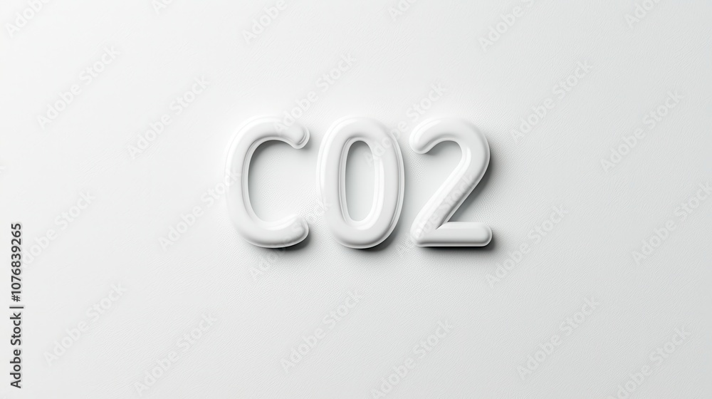 Poster Understanding co2 the impact of thin font representation in clean design