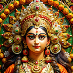 Fototapeta premium Durga puja