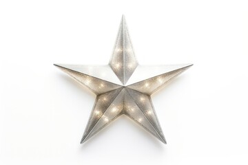 Obraz premium Star white background transportation illuminated.