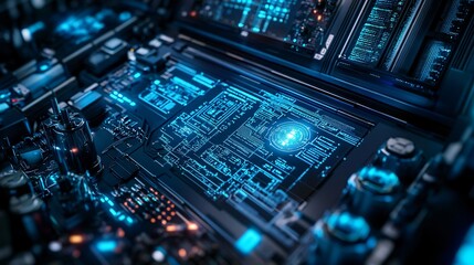 Obraz premium Leveraging real-time data for automated fault detection and troubleshooting in complex manufacturing systems