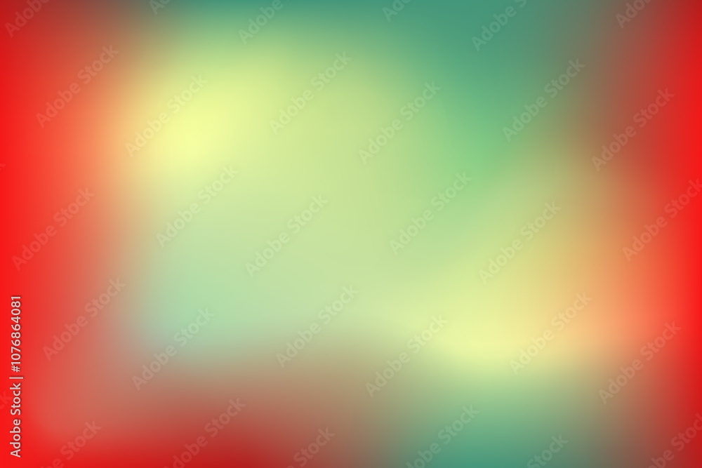 Poster colorful abstract vector gradient. merry christmas and new year background. dynamic green and red gr