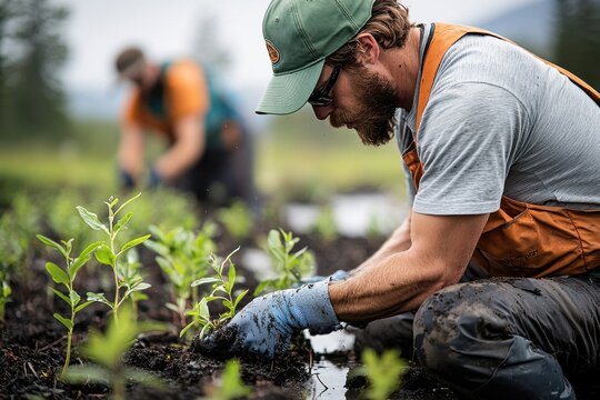Enhancing climate resiliency through ecoengineering strategies at wetland restoration sites