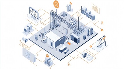 Providing remote access to machine data and operational status for efficient troubleshooting and system adjustments