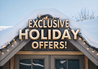 Obraz premium Discover unbeatable exclusive holiday offers to make your celebrations unforgettable