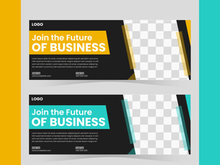 Corporate Facebook Cover Design Template