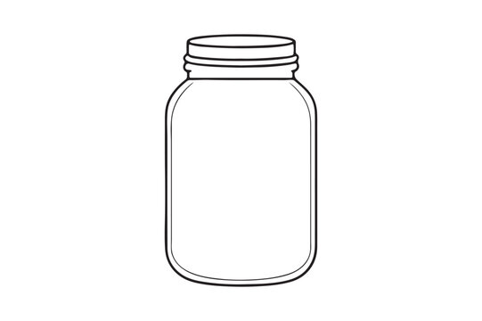 recommend clip art: Mason Jar line art bundle vector illustration, Mason Jar  Silhouette, Mason Jar  PNG