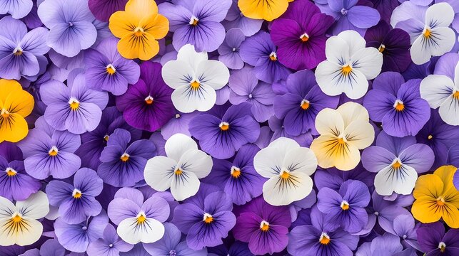Vibrant Floral Seamless Pattern 3D Botanical