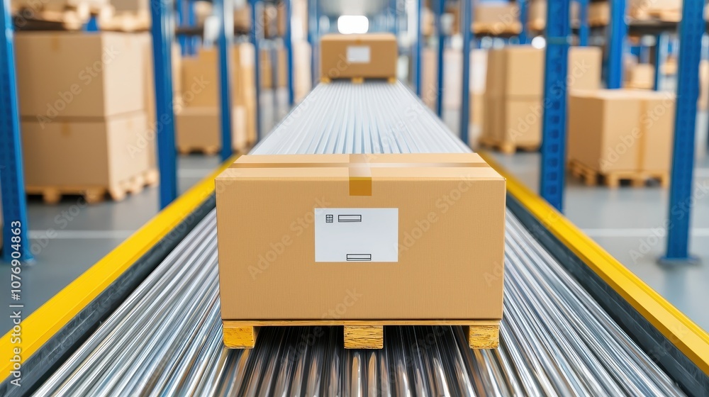 Poster streamline your warehouse operations by optimizing package handling on conveyor systems