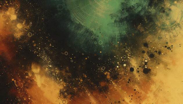  abandoned oil paint paper. Abstract background.