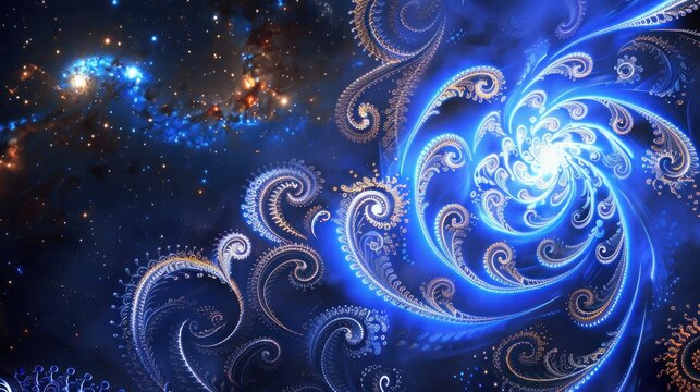 Matariki Maori New Year celebration featuring stunning cosmic blue patterns and vibrant celestial designs