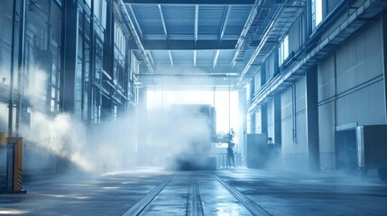 Dust control technology, high-tech machinery for industrial dust removal, including digital controls and real-time monitoring
