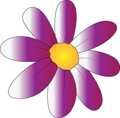 Colorful Flower Illustration